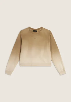 Freddy Felpa corta comfort fit in jersey dégradé-Donna Felpe
