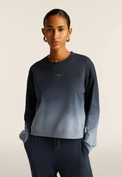 Freddy Felpa corta comfort fit in jersey dégradé-Donna Felpe