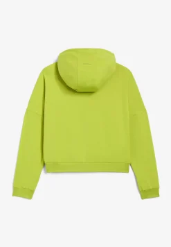 Freddy Felpa corta con cappuccio e zip in heavy jersey stretch-Donna Felpe
