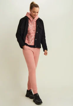 Freddy Felpa cropped camouflage con cappuccio e stampa “MOV”-Donna Fitness|Felpe