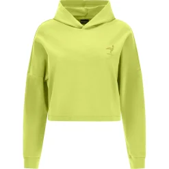 Freddy Felpa cropped con cappuccio e patch fenicottero in tono-Donna Felpe