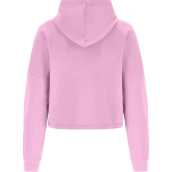 Freddy Felpa cropped con cappuccio e patch fenicottero in tono-Donna Felpe