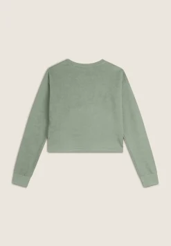 Freddy Felpa Cropped con Logo Multicolore-Donna Felpe