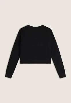 Freddy Felpa Cropped con Logo Multicolore-Donna Felpe