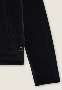 Freddy Felpa cropped in ciniglia con zip e collo alto-Donna Felpe