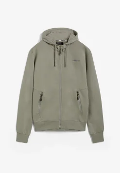 Freddy Felpa da uomo in cotone con cappuccio e chiusura full zip-Uomo Felpe