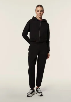 Freddy Felpa donna comfort fit con zip e cappuccio-Donna Felpe
