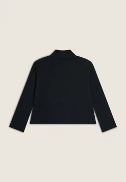 Freddy Felpa donna comfort fit con zip collo alto e maniche ampie-Donna Felpe
