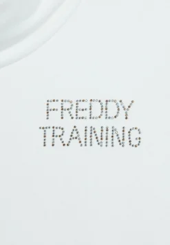 Freddy Felpa donna comfort fit con collo a tubo-Donna Ginnastica|Felpe