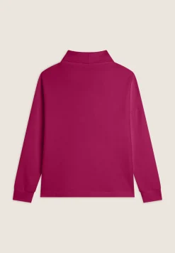 Freddy Felpa donna comfort fit con collo a tubo-Donna Ginnastica|Felpe