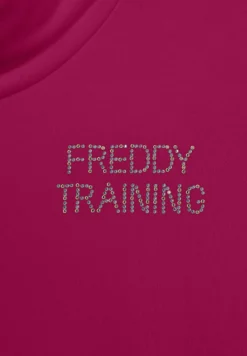 Freddy Felpa donna comfort fit con collo a tubo-Donna Ginnastica|Felpe