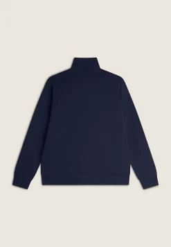 Freddy Felpa donna comfort fit zip e collo alto con interno floreale-Donna Ginnastica|Felpe