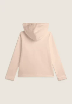 Freddy Felpa donna con cappuccio in tessuto teddy e chiusura zip-Donna Felpe|Ginnastica