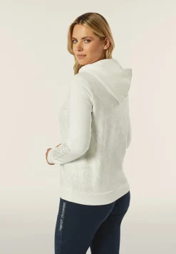 Freddy Felpa donna con cappuccio e busto fantasia paisley all-over-Donna Ginnastica|Felpe