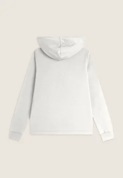 Freddy Felpa donna con zip e cappuccio con interno fantasia paisley-Donna Ginnastica|Felpe