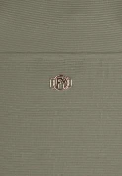 Freddy Felpa donna con zip e collo alto in viscosa ottoman cannetè-Donna Felpe
