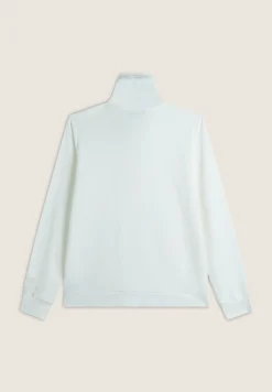Freddy Felpa donna con zip e collo alto con interno paisley-Donna Felpe|Ginnastica