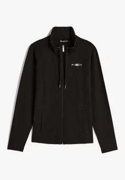 Freddy Felpa donna con zip e collo alto ampio con coulisse-Donna Pilates|Ginnastica
