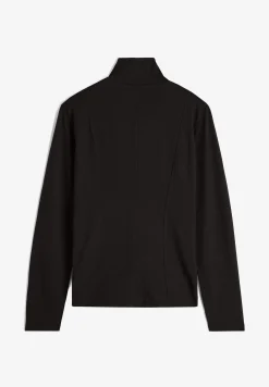Freddy Felpa donna con zip e collo alto ampio con coulisse-Donna Pilates|Ginnastica