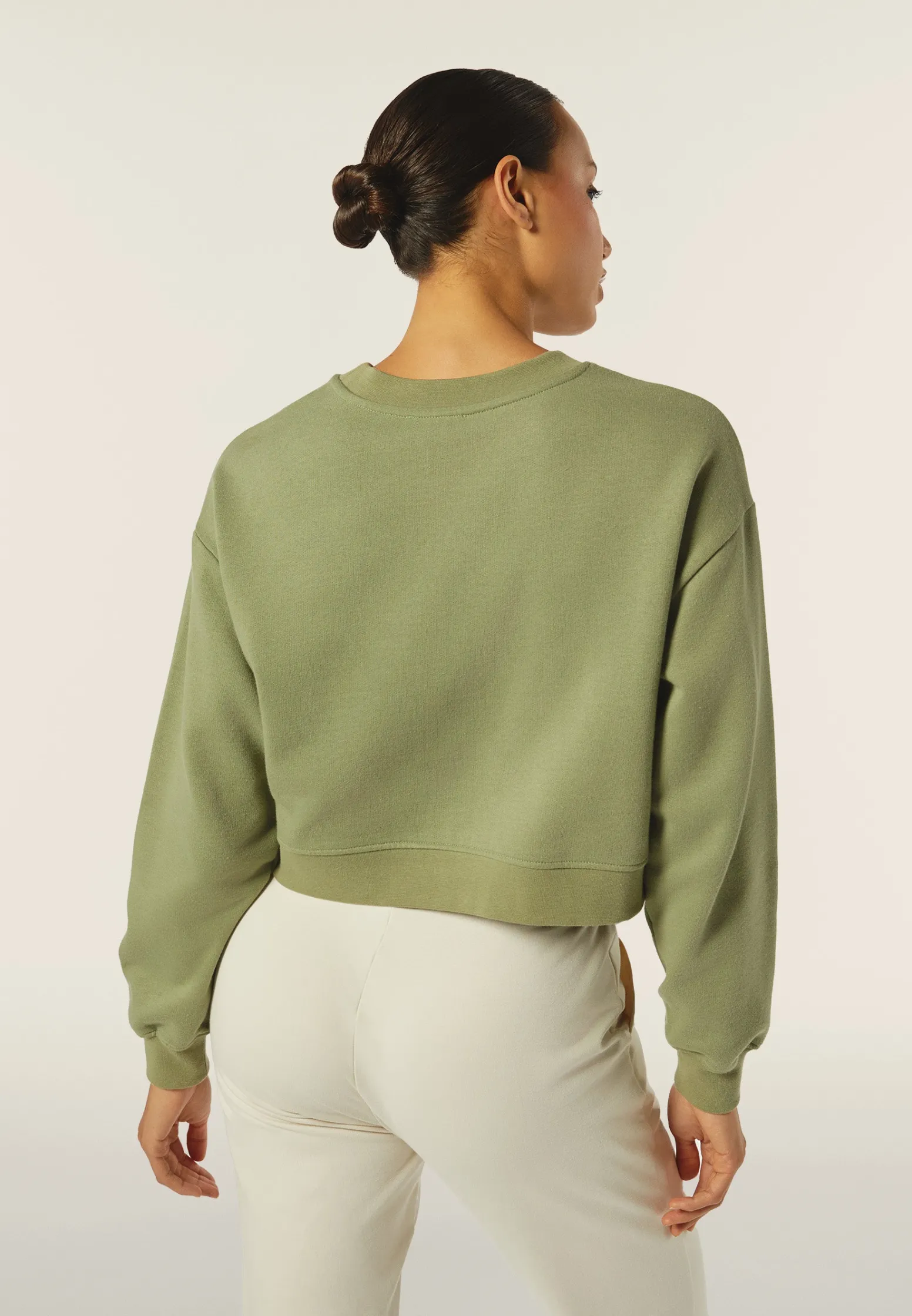 Freddy Felpa donna corta comfort fit in felpa poliestere-Donna Felpe