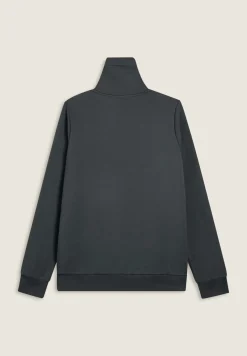 Freddy Felpa donna full-zip collo alto con inserti mélange lurex-Donna Felpe