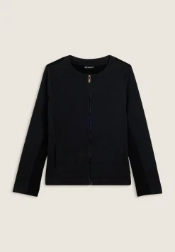 Freddy Felpa donna full-zip con fronte mélange lurex-Donna Felpe