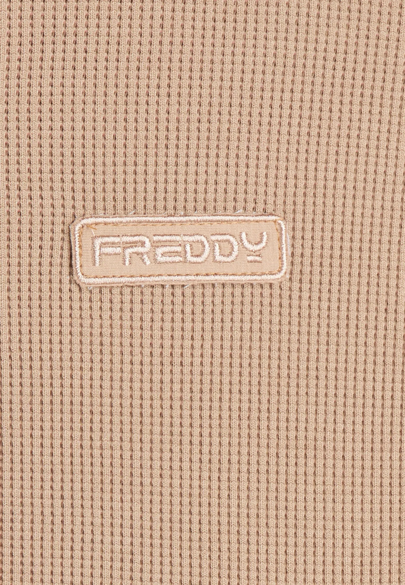 Freddy Felpa donna in jersey con cappuccio e tessuto waffle-Donna Felpe