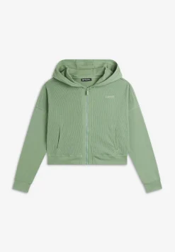 Freddy Felpa donna in jersey con cappuccio e tessuto waffle-Donna Felpe
