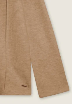 Freddy Felpa donna svasata con collo alto effetto tricot-Donna Felpe