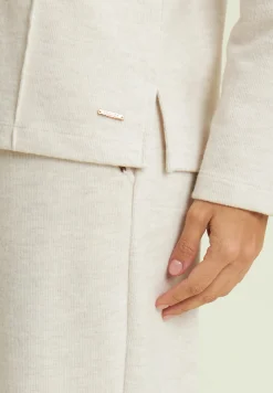 Freddy Felpa donna svasata con collo alto effetto tricot-Donna Felpe