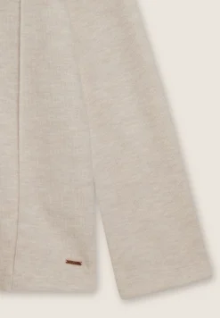 Freddy Felpa donna svasata con collo alto effetto tricot-Donna Felpe