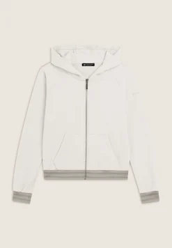 Freddy Felpa donna zip e cappuccio slim fit con tasche a marsupio-Donna Felpe