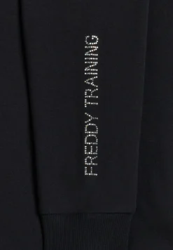 Freddy Felpa donna zip e collo alto con inserti in tessuto teddy-Donna Ginnastica|Felpe