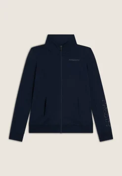 Freddy Felpa donna zip e collo alto regular fit con logo ricamato-Donna Pilates|Ginnastica