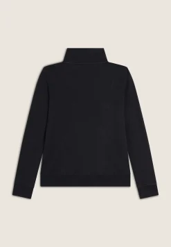 Freddy Felpa donna zip e collo alto regular fit con logo ricamato-Donna Pilates|Ginnastica