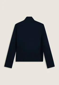 Freddy Felpa full zip in viscosa con inserti in ciniglia-Donna Felpe