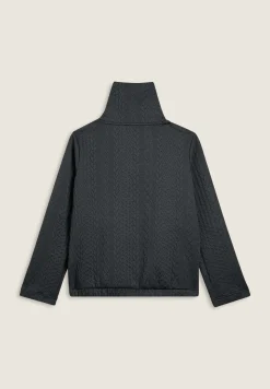 Freddy Felpa full-zip in tessuto tecnico doppio a trecce-Donna Felpe