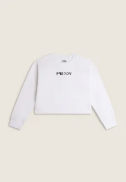 Freddy Felpa girocollo comfort fit con logo- Felpe