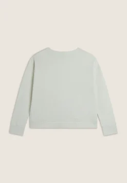 Freddy Felpa girocollo comfort fit da donna corta in vita-Donna Felpe