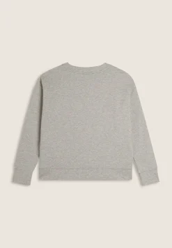 Freddy Felpa girocollo comfort fit da donna corta in vita-Donna Felpe
