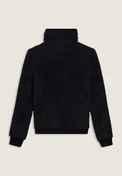 Freddy Felpa in pile sherpa con zip e collo alto-Donna Ginnastica|Felpe