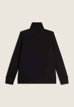 Freddy Felpa in viscosa con zip e collo alto e cuciture decorative-Donna Felpe