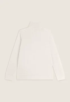 Freddy Felpa in viscosa con zip e collo alto e cuciture decorative-Donna Felpe