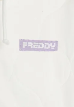 Freddy Felpa smanicata Bambina in cotone texturizzato- Felpe
