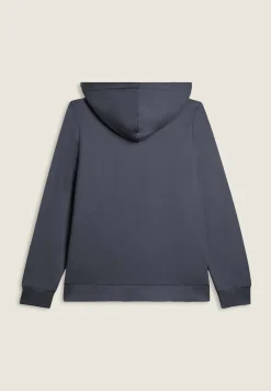 Freddy Felpa sportiva da donna cappuccio e zip con strass bicolore-Donna Ginnastica|Felpe