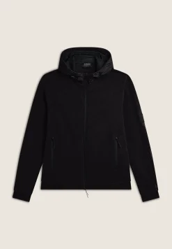 Freddy Felpa Uomo con Zip e Cappuccio in tessuto tecnico-Uomo Felpe