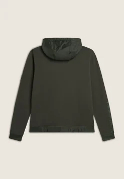 Freddy Felpa Uomo con Zip e Cappuccio in tessuto tecnico-Uomo Felpe