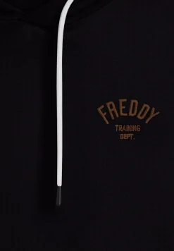 Freddy Felpa Uomo Regular con Cappuccio Foderato a Contrasto-Uomo Felpe