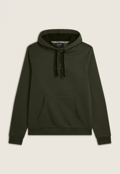 Freddy Felpa Uomo Regular Fit con Cappuccio Foderato a Contrasto-Uomo Felpe
