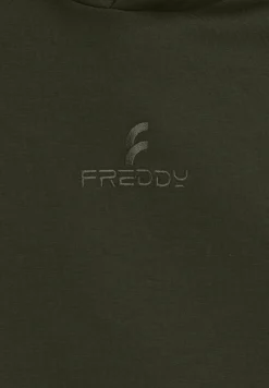Freddy Felpa Uomo Regular Fit con Cappuccio Foderato a Contrasto-Uomo Felpe